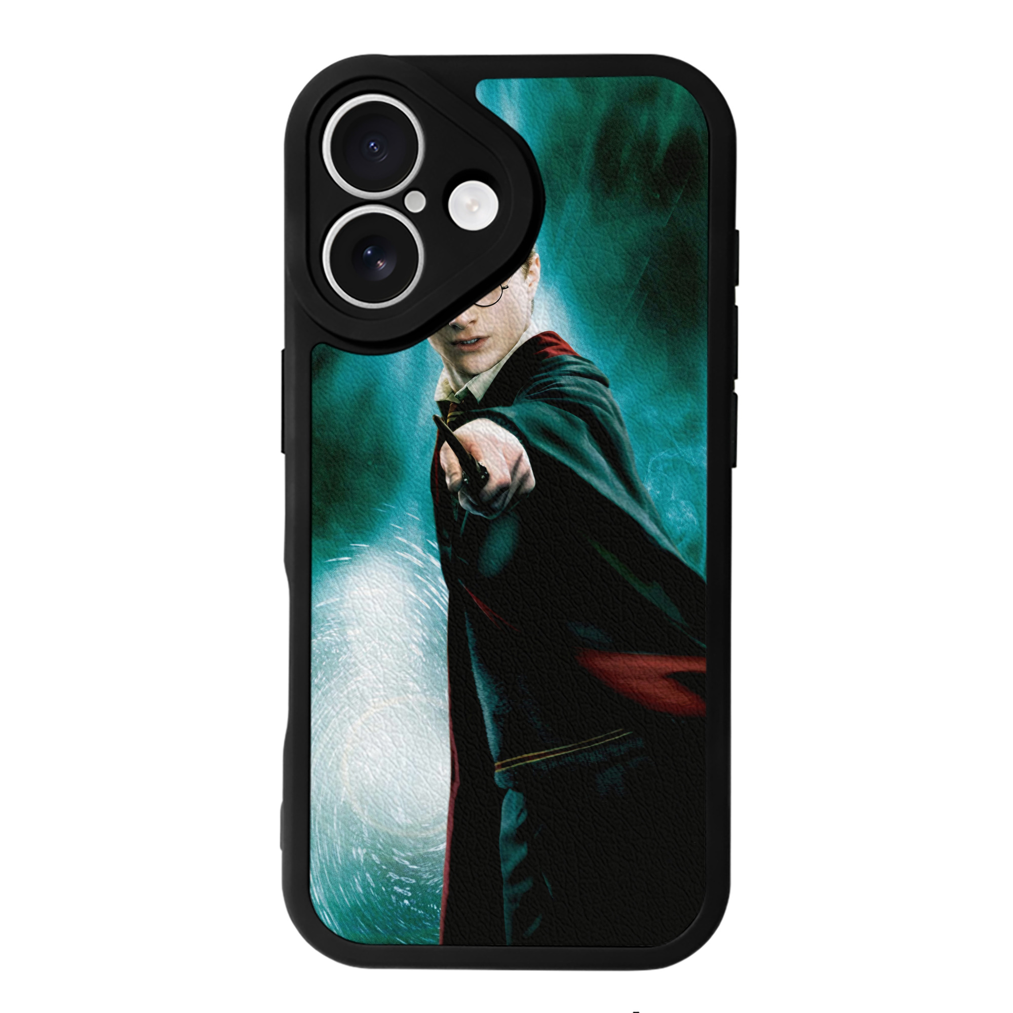 （画像用） Harry Potter ハリー・ポッターシリーズ 【iPhone 16シリーズ対応】シリコンスマホケース（レザー調） 材質：シリコン